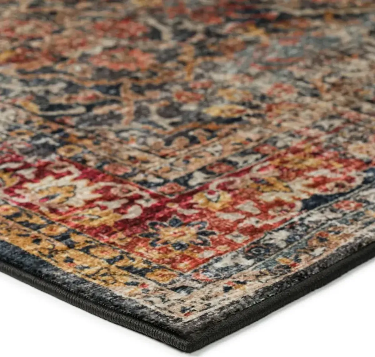 Dalyn Rustic Charm Vintage Spice Tones Overdyed 5'X8' Area Rug