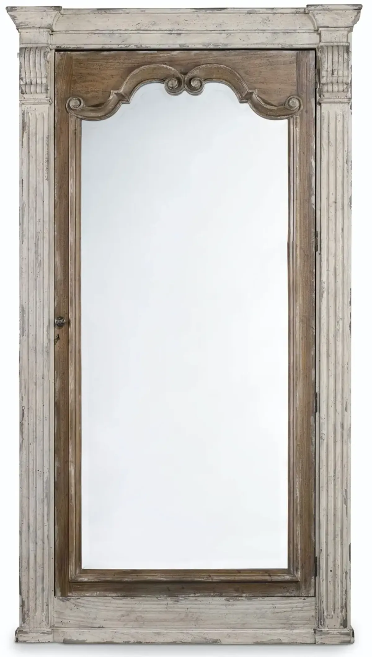 Hooker Furniture Chatelet Floor Mirror with Jewelry Armoire Storage