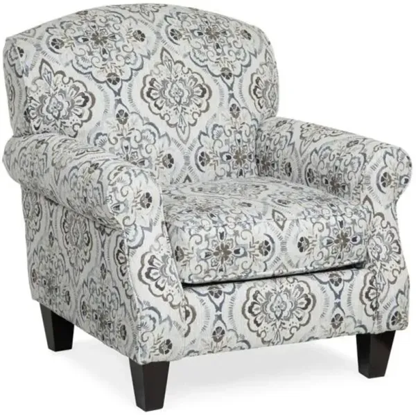 Fusion Bates Charcoal Accent Chair