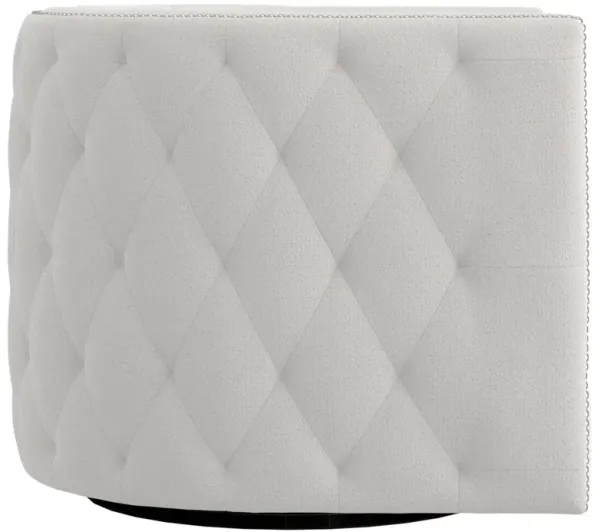 Bernhardt Palazzo Fabric Swivel Barrel Chair