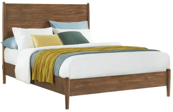 MID-CENTURY MODERN TWIN BED CINNAMON