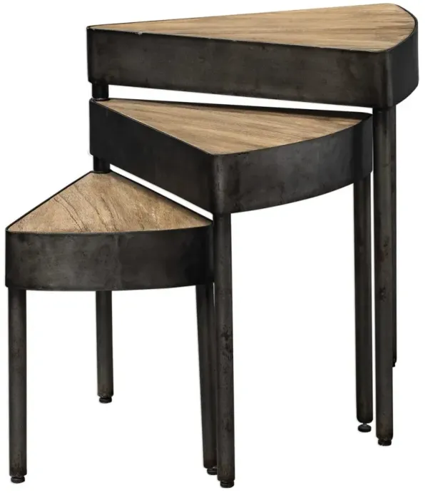 AKITO NATURAL WHEAT NESTING TABLE