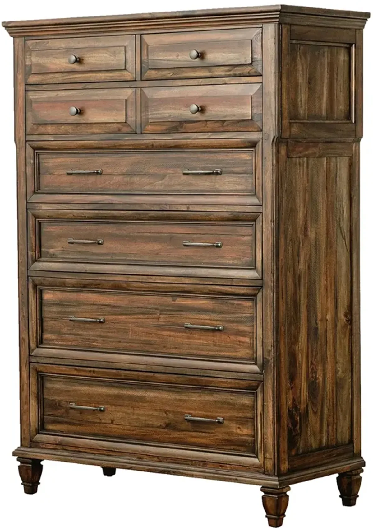 Coaster Avenue 8-Drawer Bedroom Chest Weathered Burnished Brown