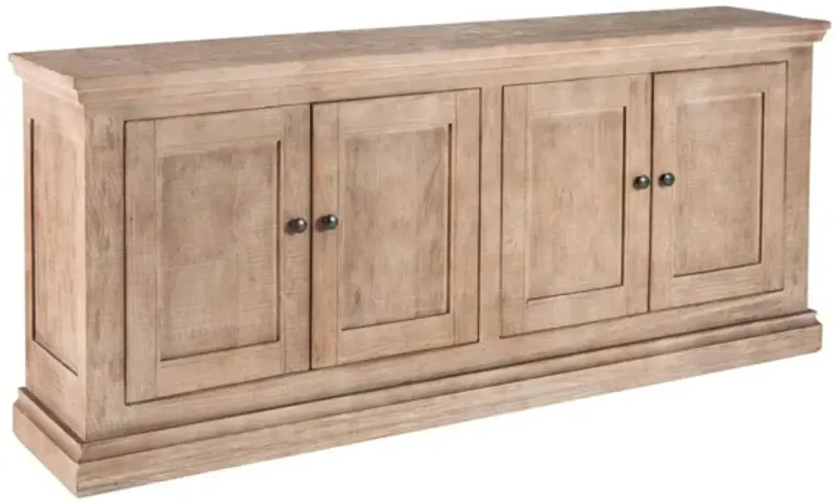 Nest Home Mimi Medium Grey 4-Door Cabinet