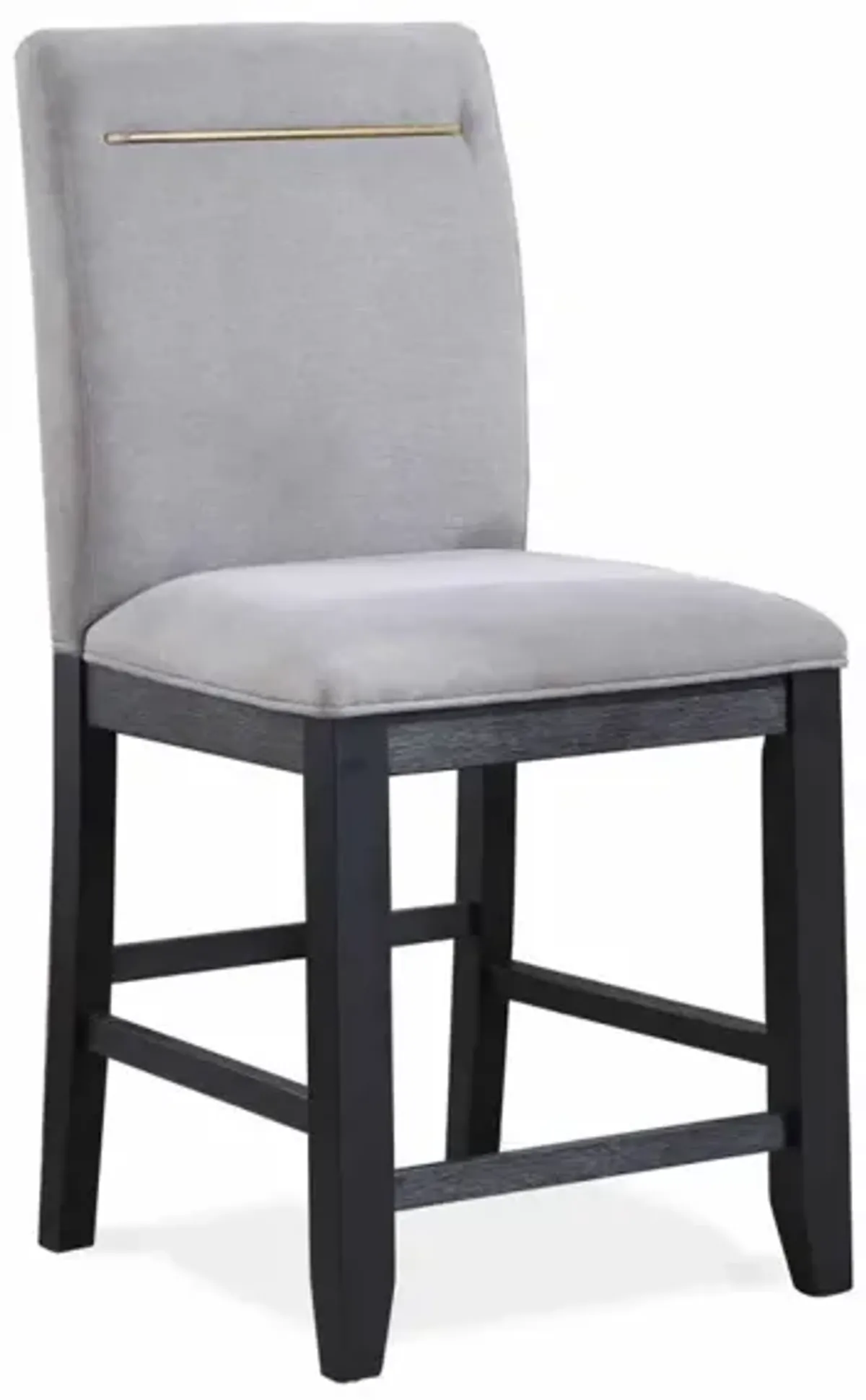 Steve Silver Yves Grey Counter Chair