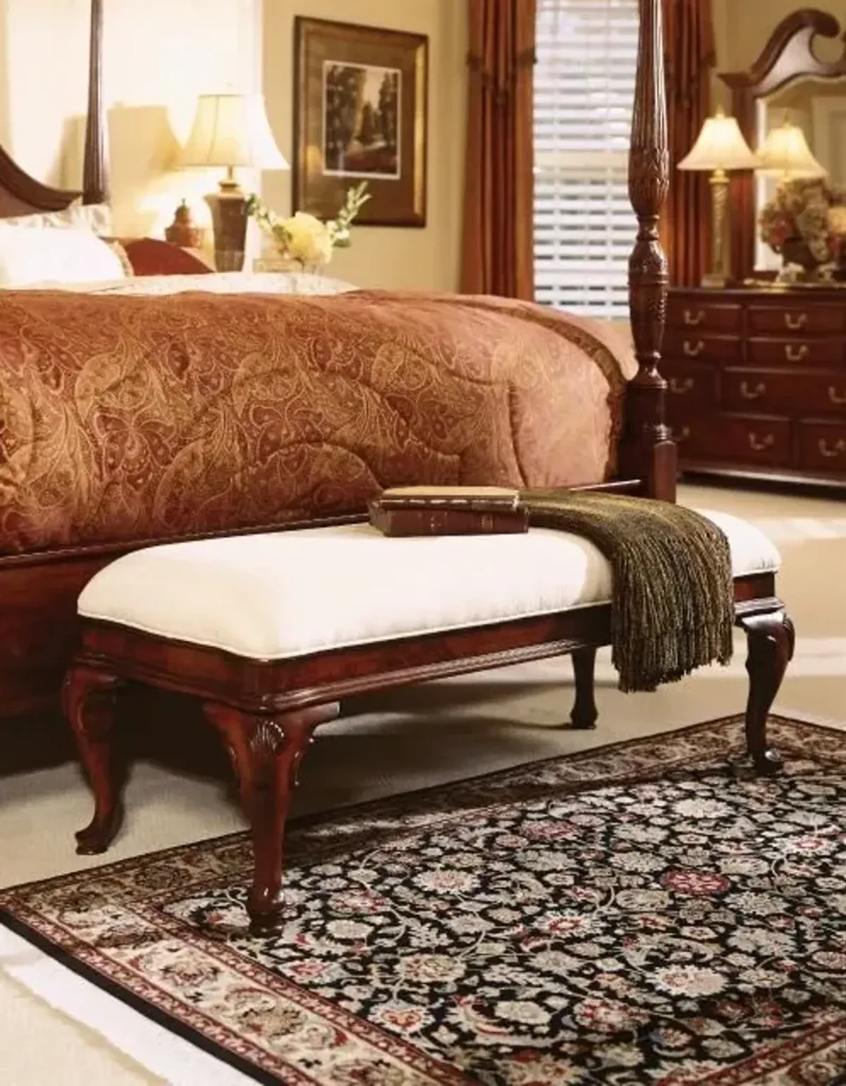 American Drew Cherry Grove Bench Bed