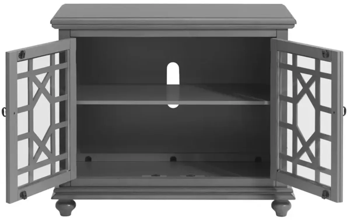 Martin Svensson Elegant Small Spaces TV Stand in Grey