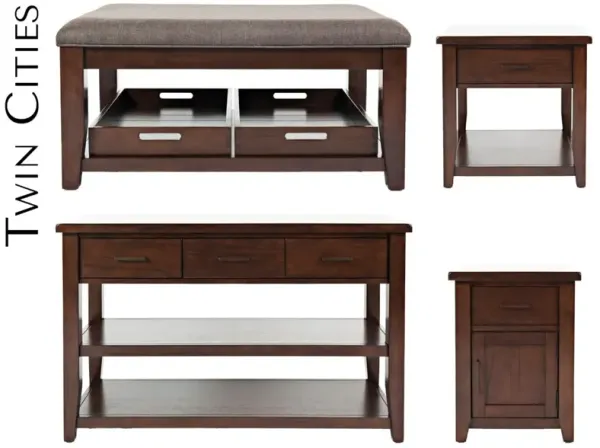 Jofran Twin Cities Chairside Table