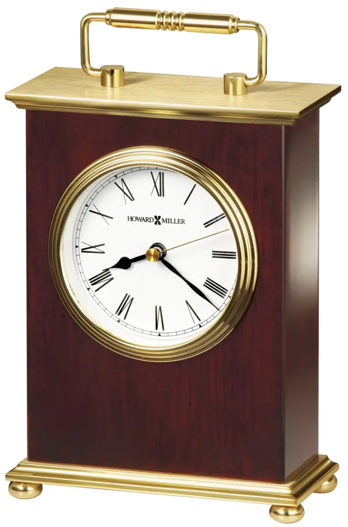 Howard Miller Rosewood Bracket Tabletop Clock