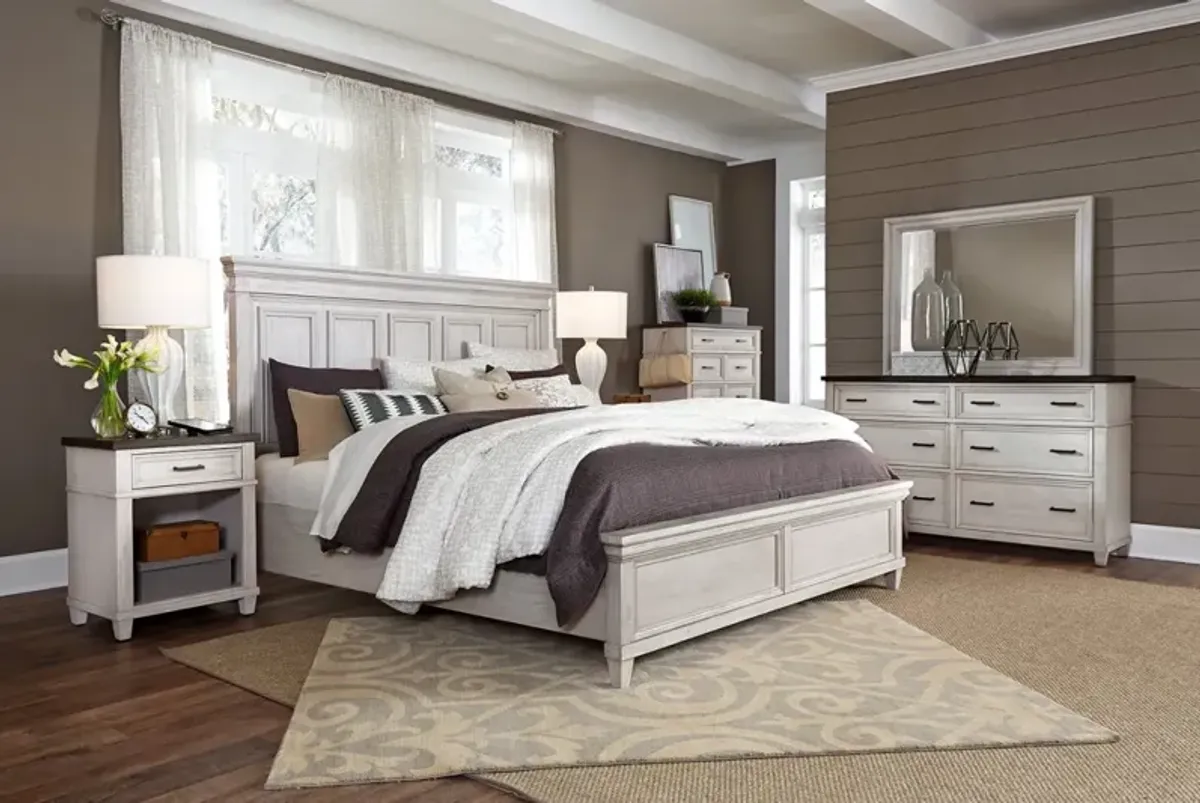 Aspenhome Caraway Aged Ivory 6-Drawer Dresser