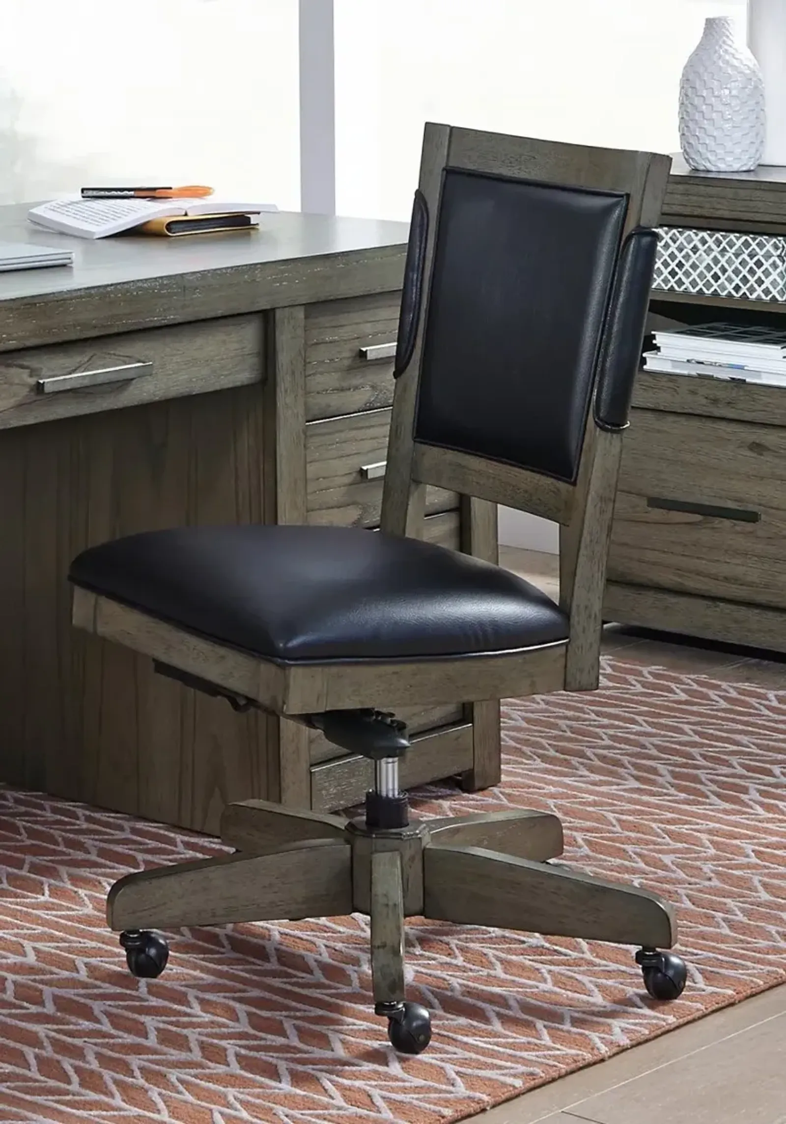 Aspenhome Modern Loft Greystone Office Chair