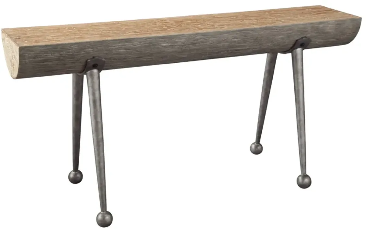 Hekman Log Sofa Table