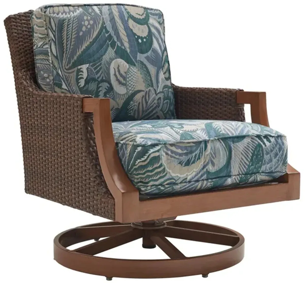 Tommy Bahama Outdoor by Lexington Harbor Isle Swivel Rocker Lounge Chair