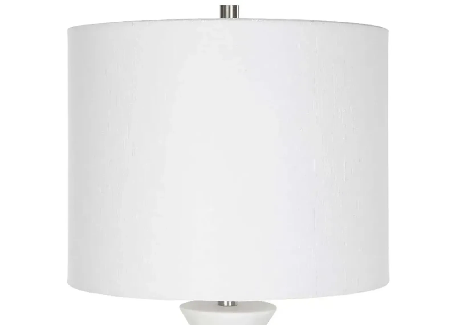 Uttermost Fountain White Buffet Lamp