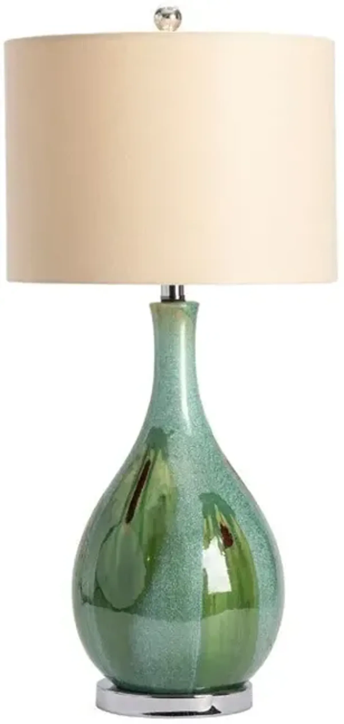 Crestview Seascape Blue Table Lamp