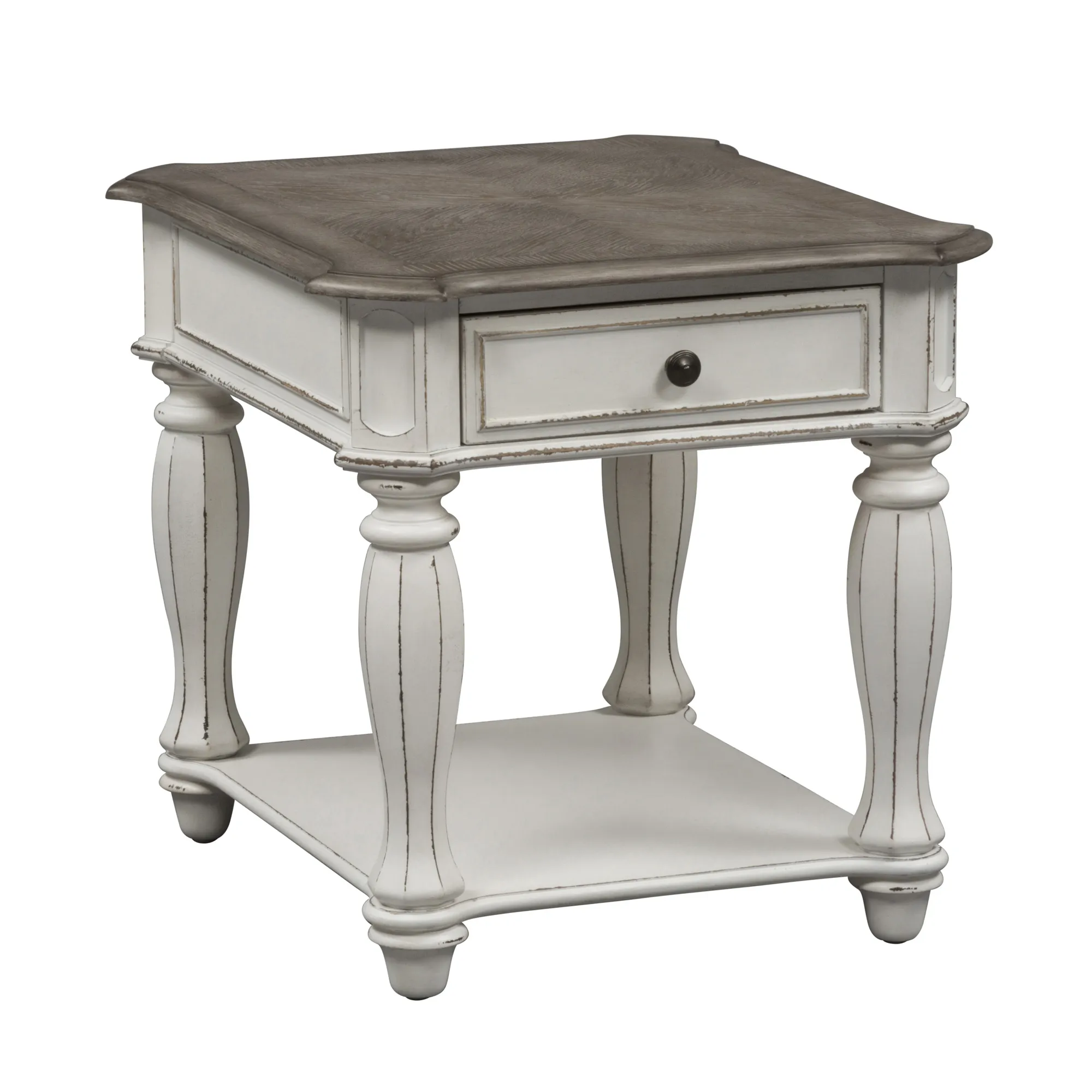 3 PIECE SET (1-COCKTAIL 2-END TABLES) - MAGNOLIA MANOR