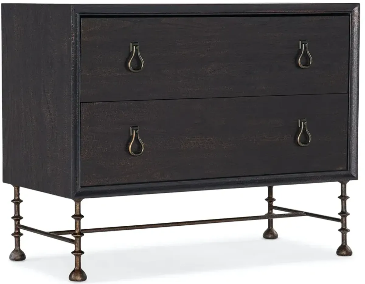 Hooker Furniture Big Sky Dark Charred Timber Finish Bachelor's Chest