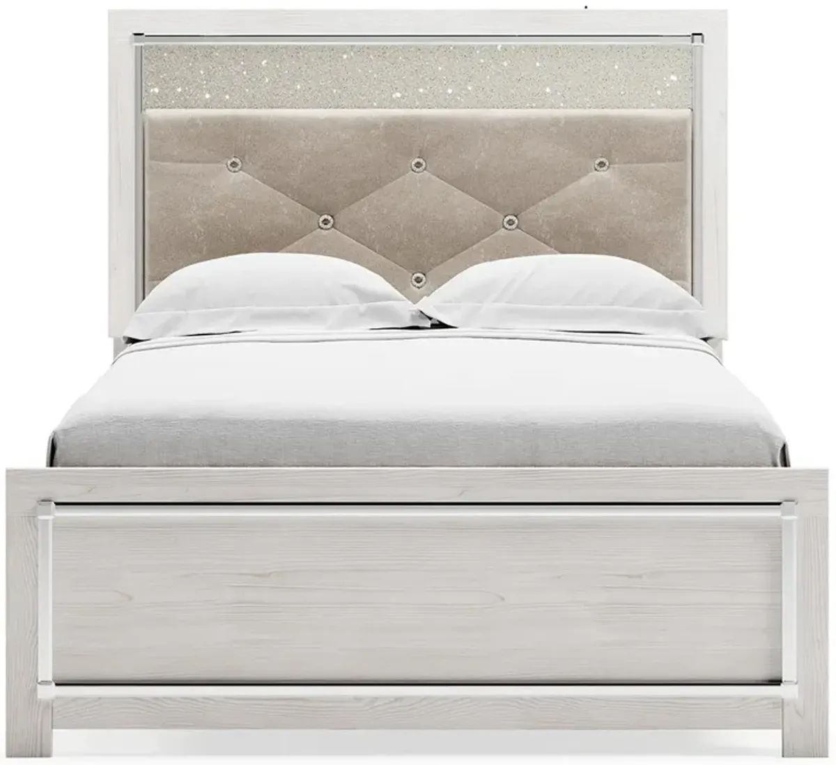 Ashley Altyra White Full Panel Bed