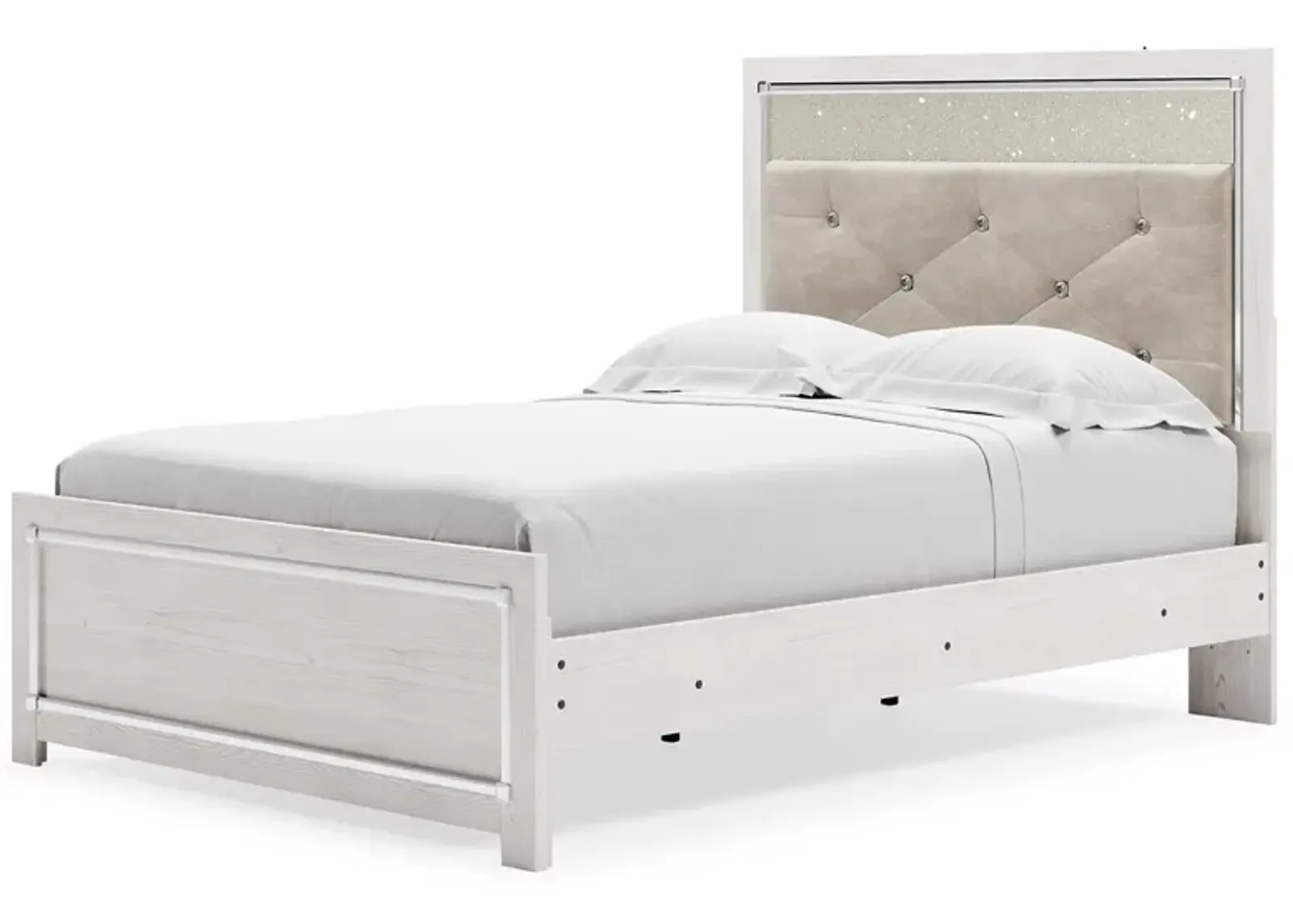 Ashley Altyra White Full Panel Bed