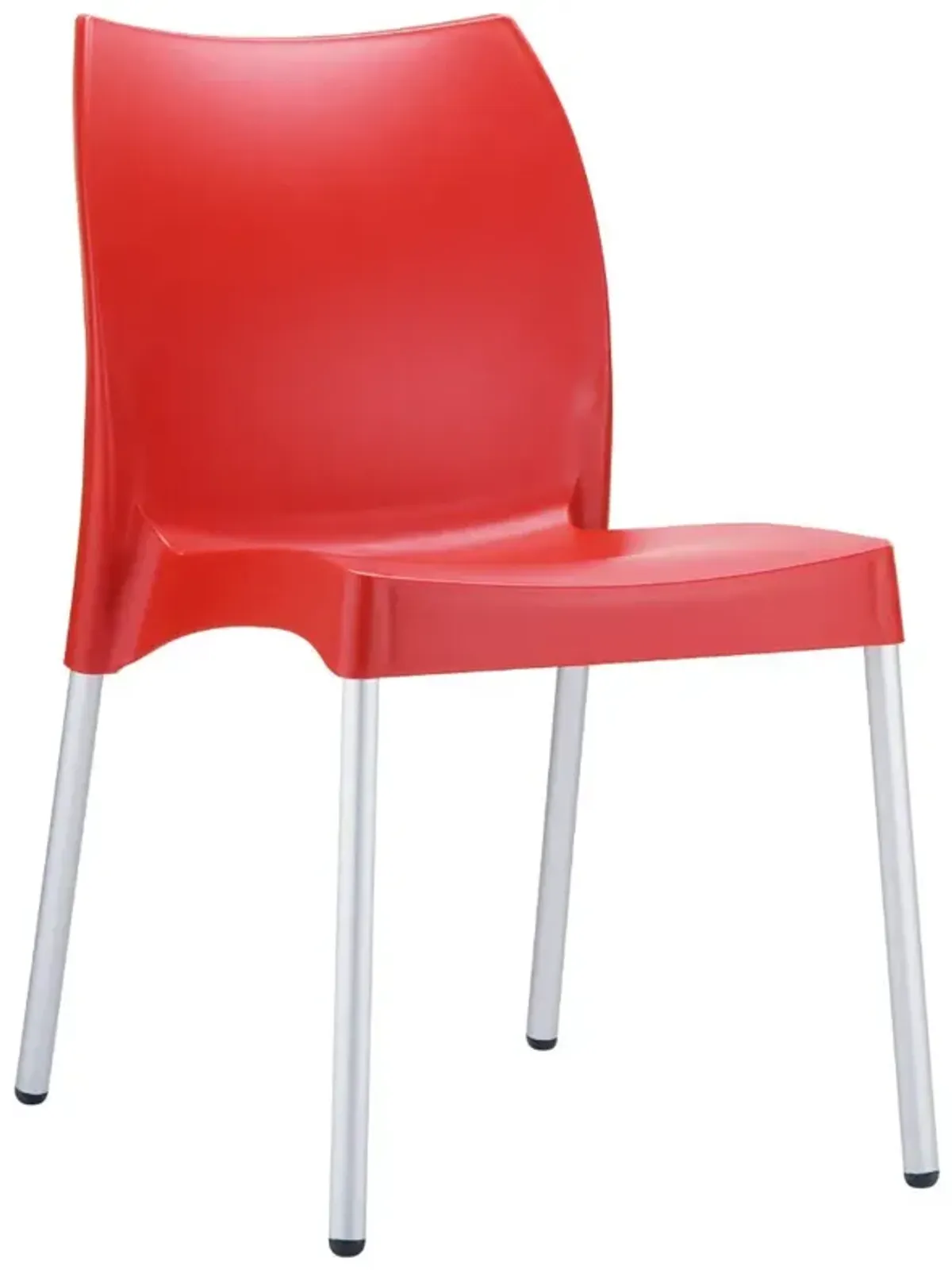 Compamia Vita Resin Outdoor Dining Chair Red