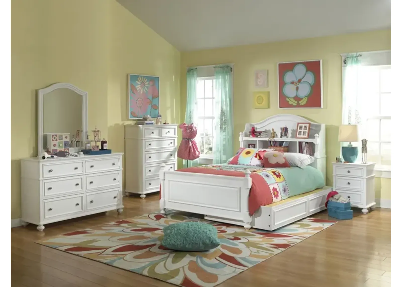 Legacy Classic Kids/Teens Madison Complete Twin Bookcase Bed