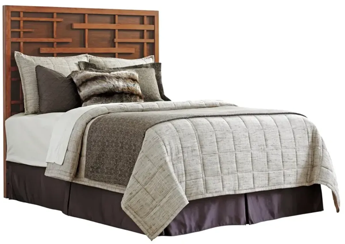 Tommy Bahama Home by Lexington Island Fusion Shanghai Panel Queen Headboard