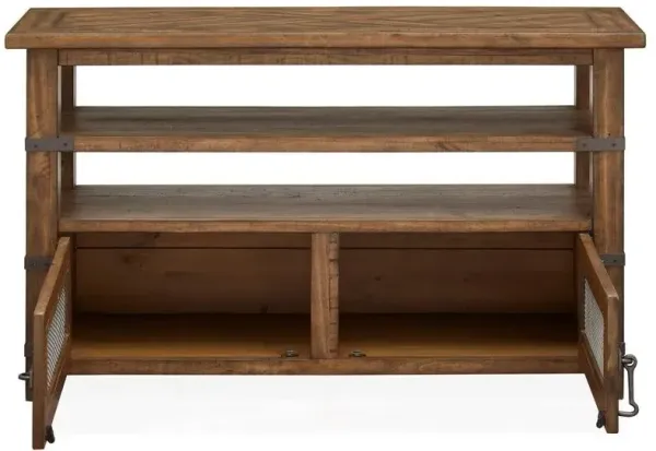 Magnussen Wood Rectangular Sofa Table Chesterfield