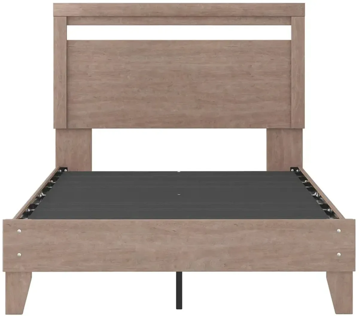 Ashley Flannia Gray Full Panel Platform Bed