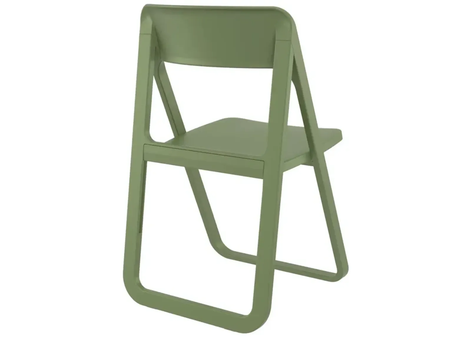 Compamia Dream Folding Outdoor Patio Chair Olive Green