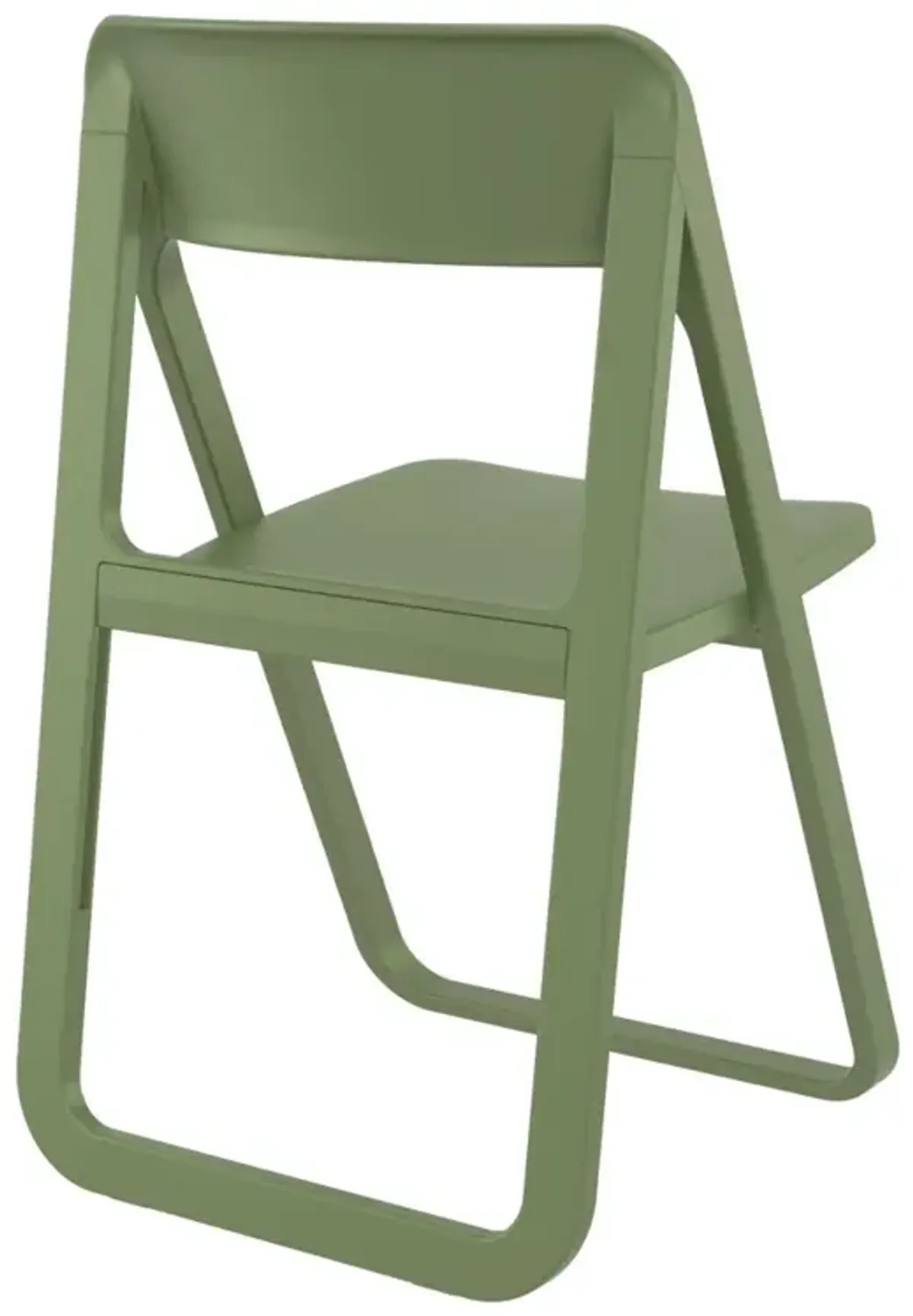 Compamia Dream Folding Outdoor Patio Chair Olive Green