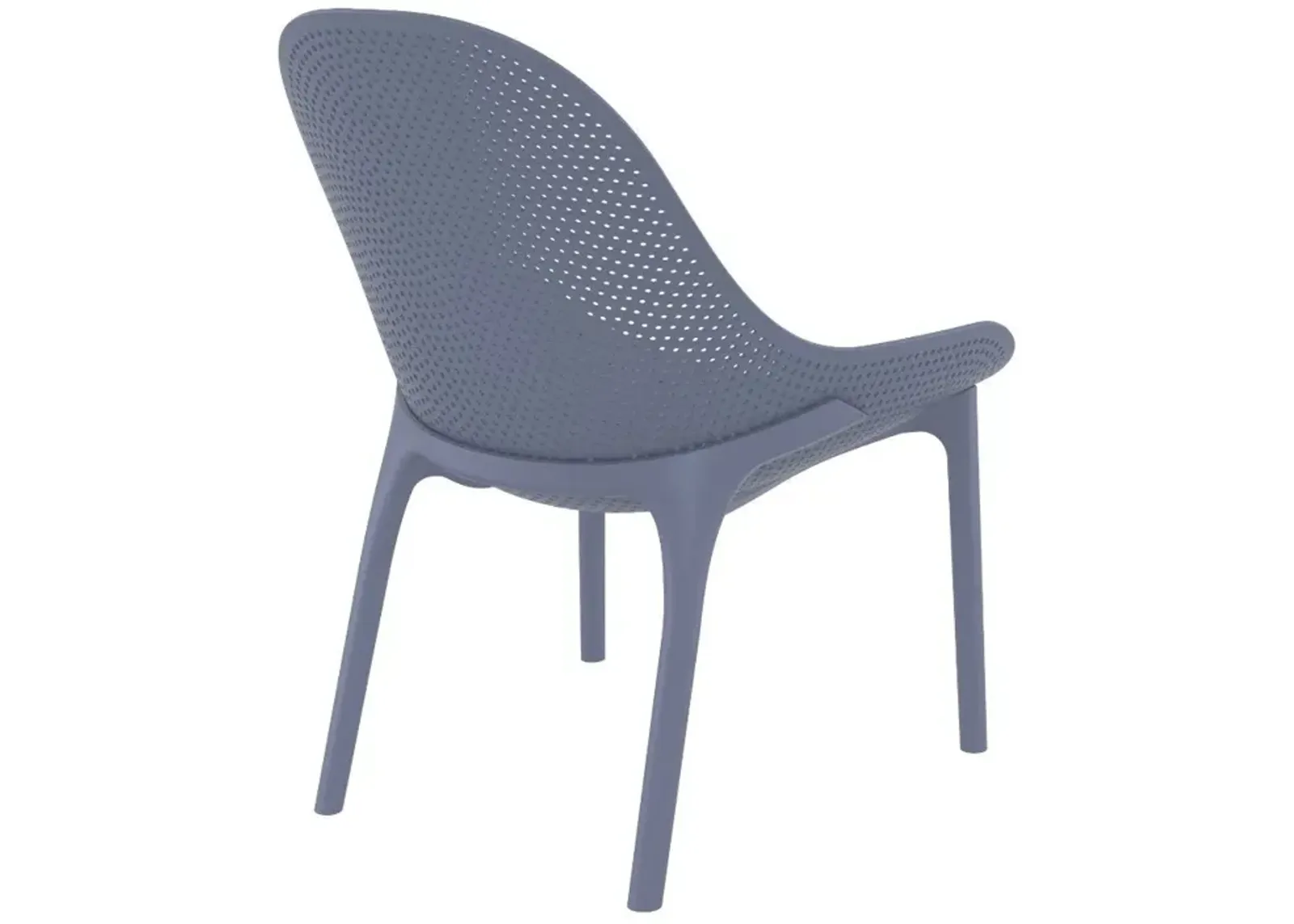 Sky Lounge Patio Chair Dark Gray