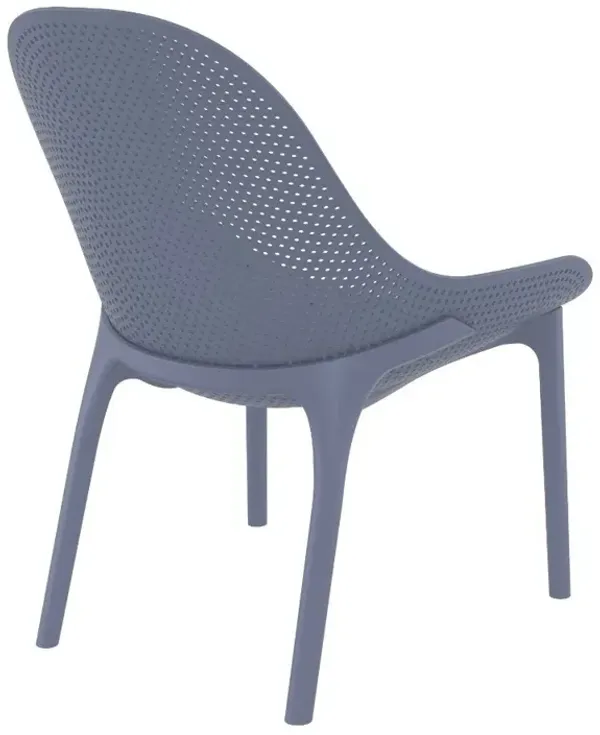 Compamia Sky Lounge Patio Chair Dark Gray