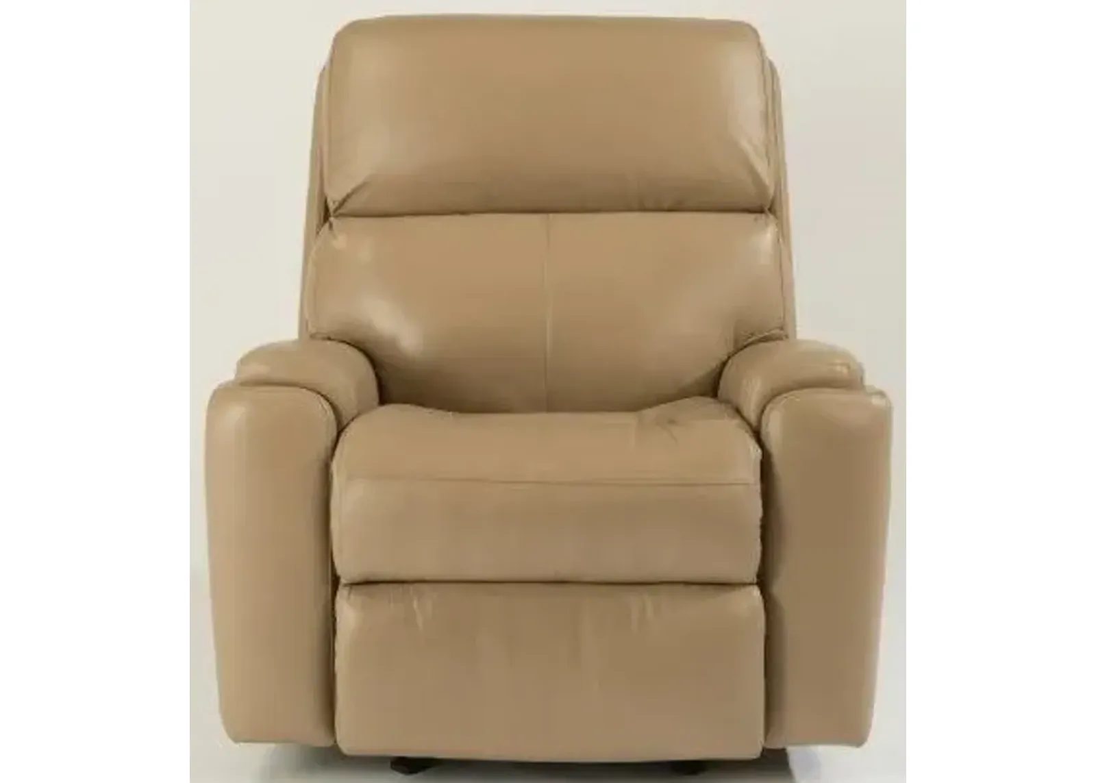 RIO CAFFE LATTE LEATHER MANUAL RECLINER