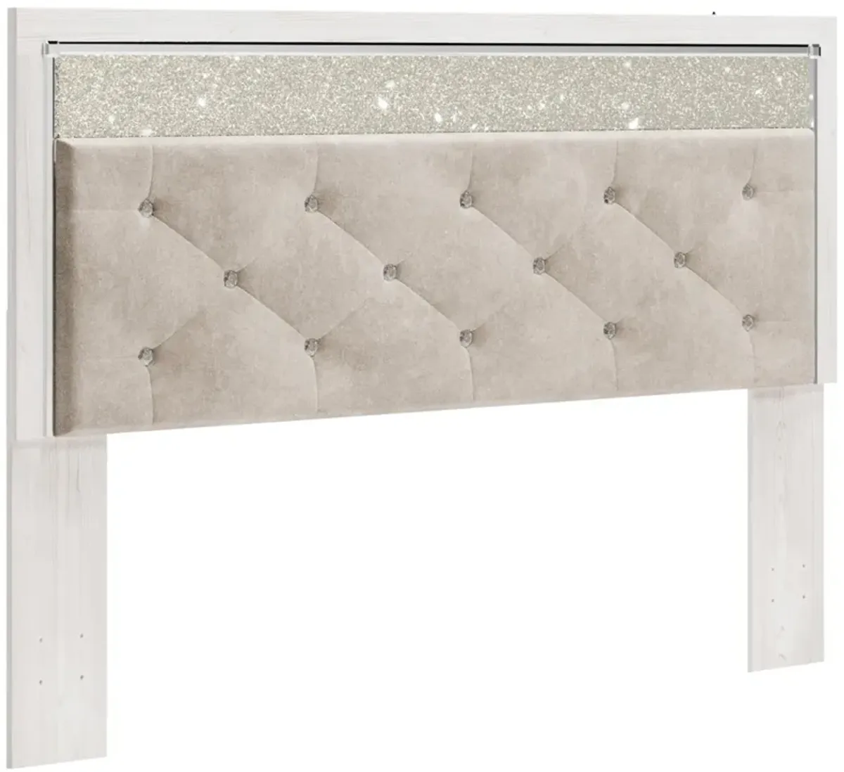 Ashley Altyra Upholstered Panel White California King/King Headboard