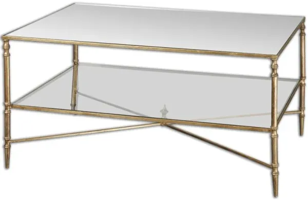 Uttermost Henzler Glass Coffee Table