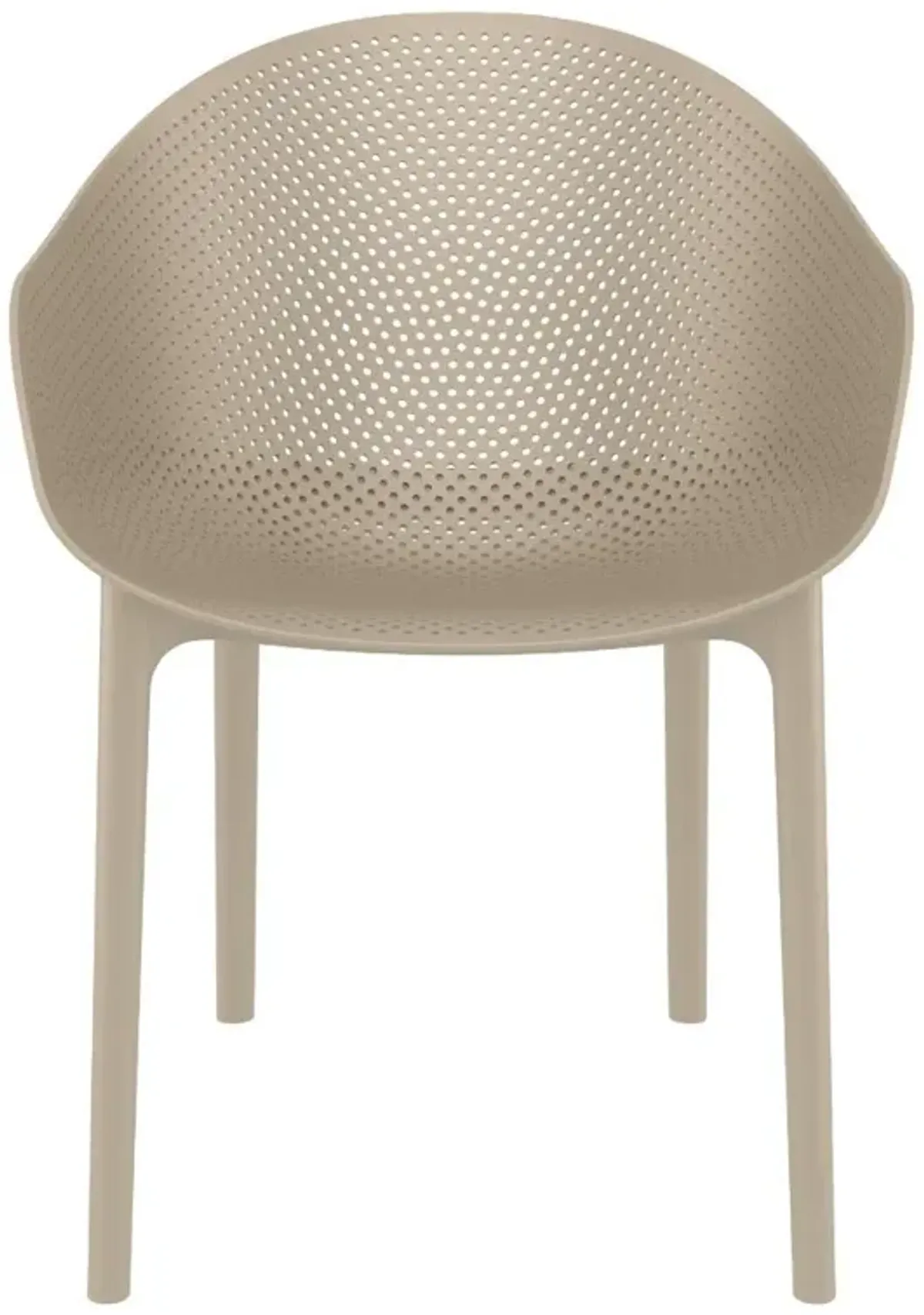 Compamia Sky Outdoor Dining Chair Taupe