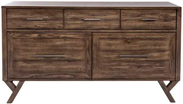 Liberty Furniture Lennox Weathered Chestnut Credenza