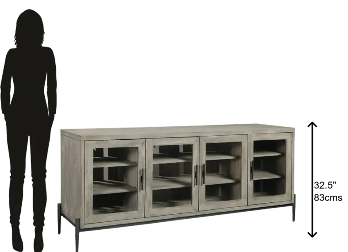 Hekman Bedford Gray Media Entertainment TV Stand