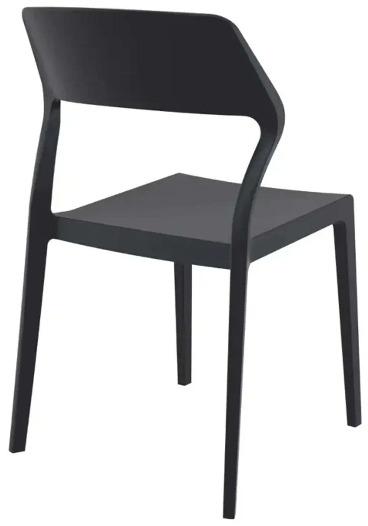 Compamia Snow Dining Chair Black