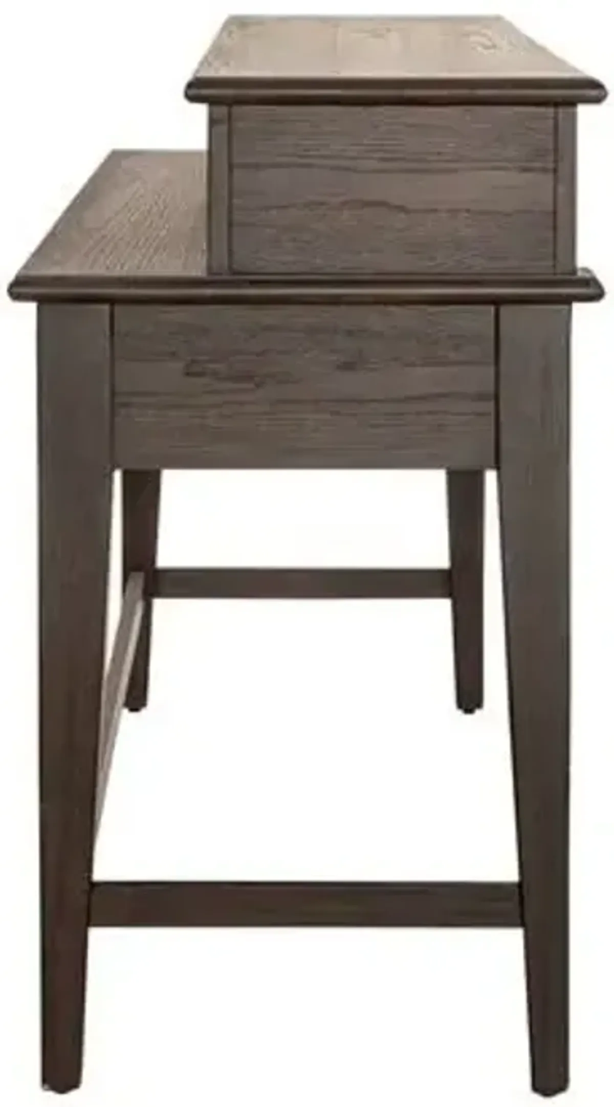 Liberty Furniture Mill Creek Peppercorn Console Bar Table