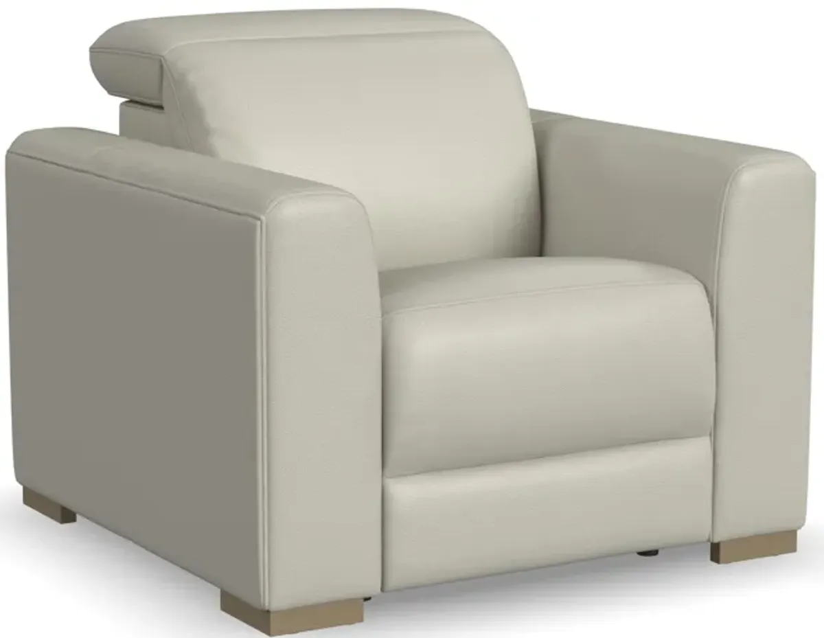 Flexsteel Aurora Coconut Power Recliner Chair