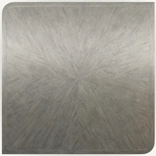 Casa Inspirata Cannello Cocktail Table in Argento Medium Grey Wood Finish