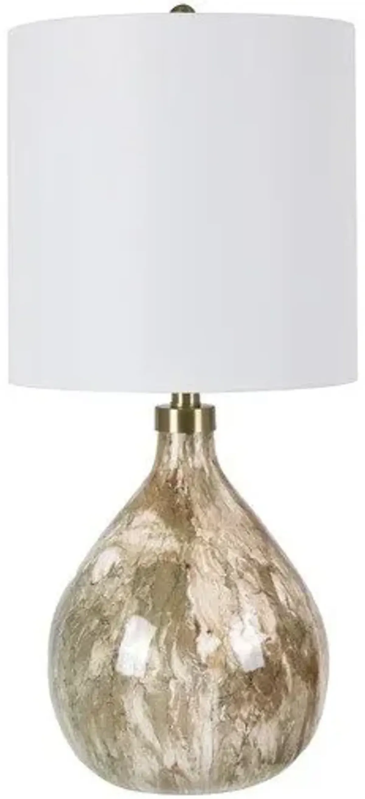 Crestview Russo Beige/Brown Table Lamp