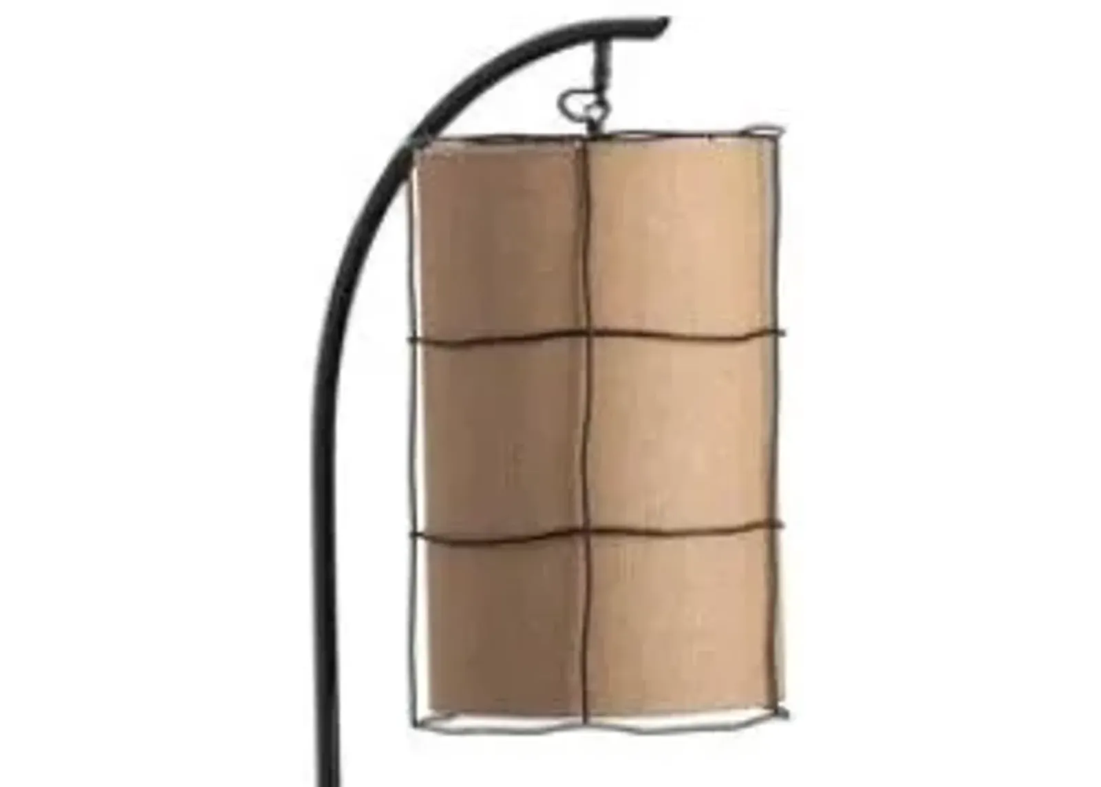 Crestview Miller Black/Brown Table Lamp