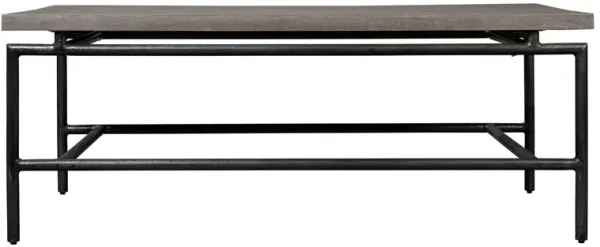 Hekman Grey Sedona Rectangular Coffee Table