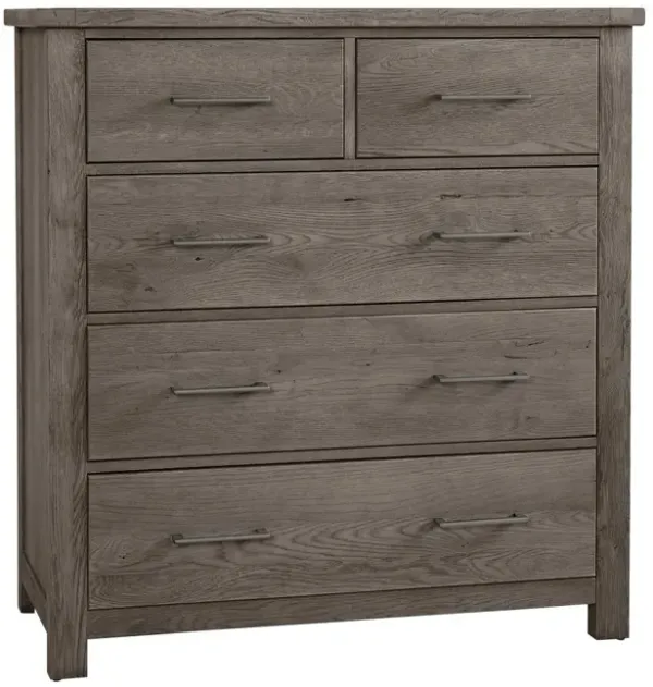 Vaughan-Bassett Dovetail Mystic Grey Standing Dresser