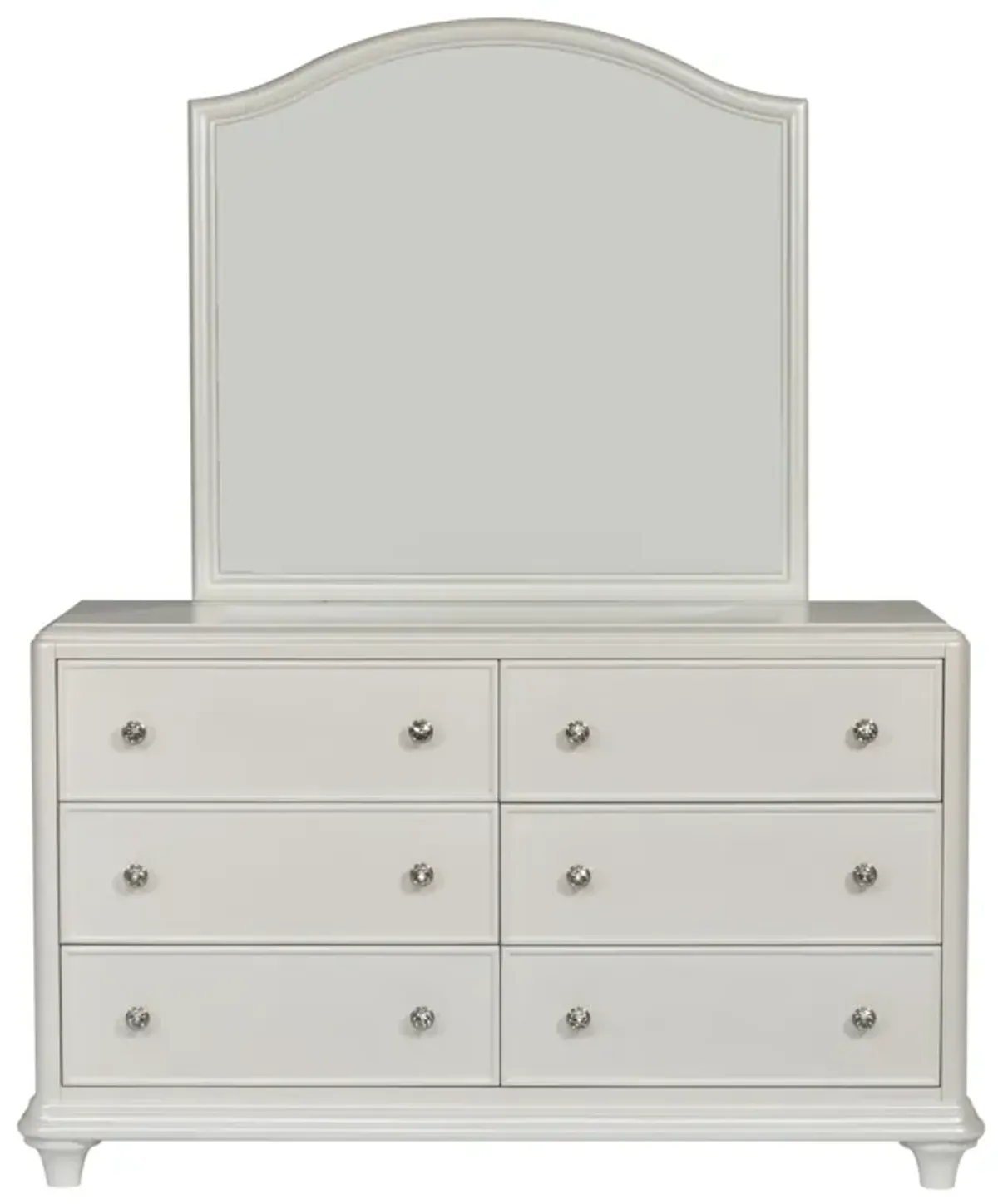 Liberty Furniture Complete Twin Bedroom Set Panel Bed, Dresser & Mirror Stardust