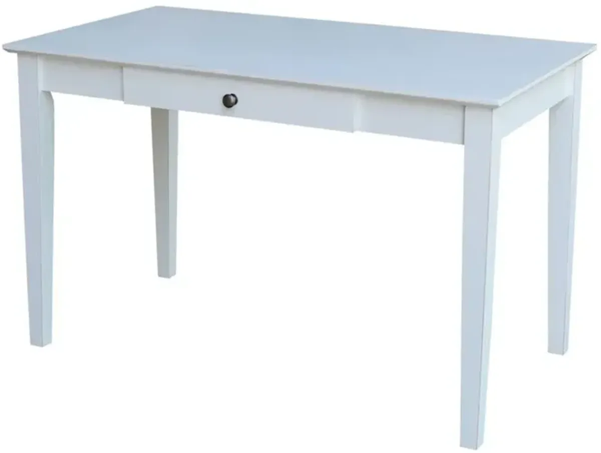 John Thomas Cottage Single Desk in Beach White