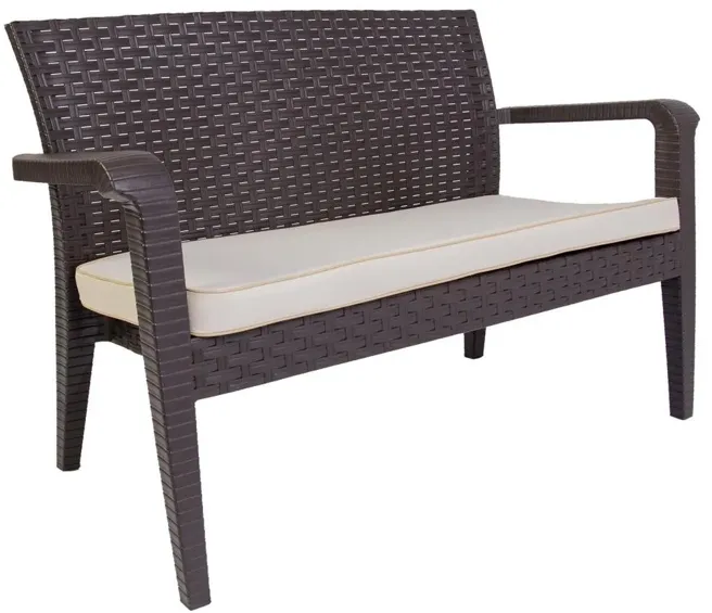 OUTDOOR ALASKA SOFA IN BROWN