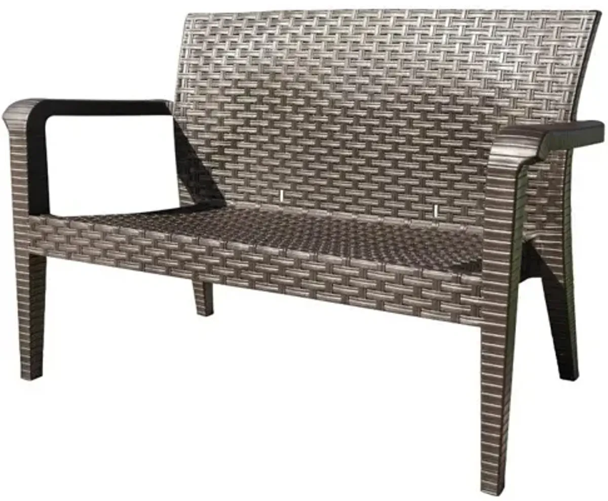 Rainbow Outdoor Alaska Sofa in Brown